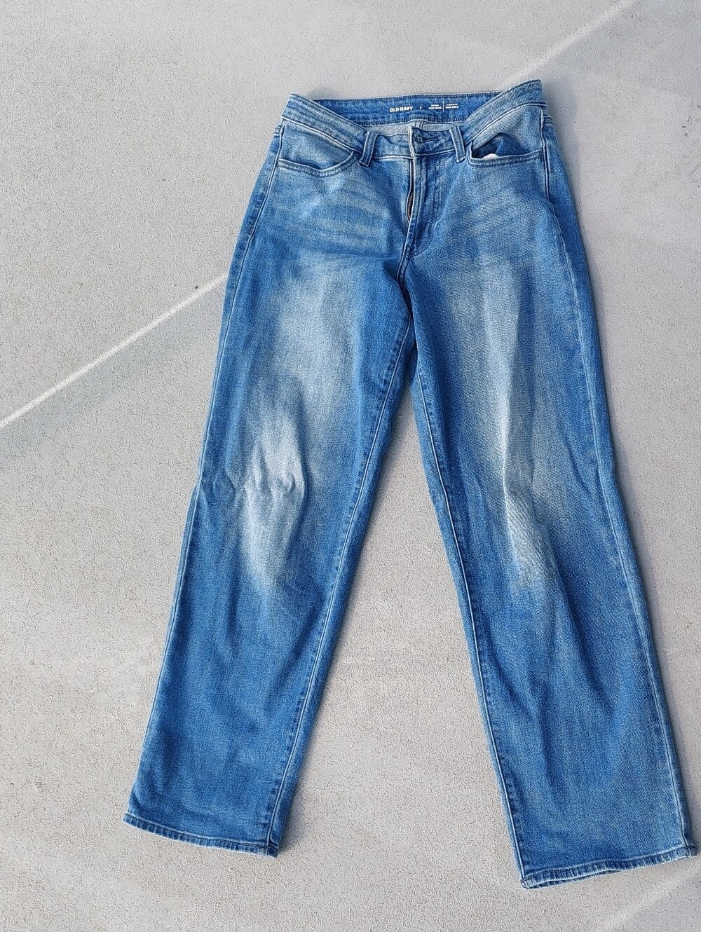 Old Navy High Rise Wow Loose Jeans. Size 2
